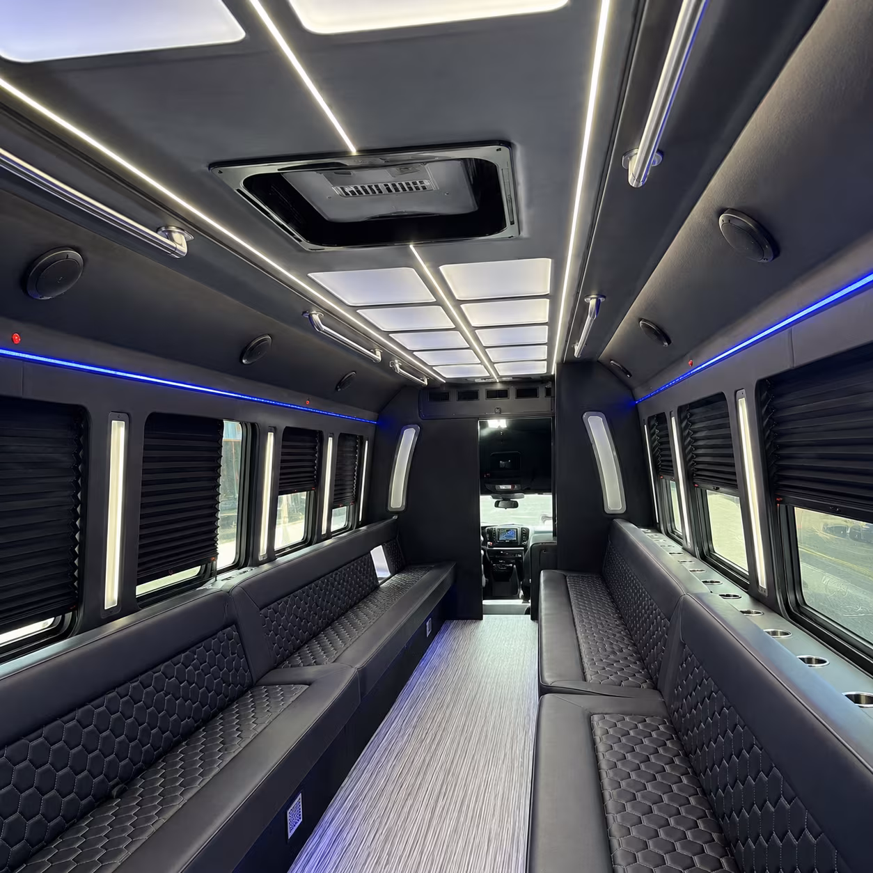 duluth party bus interior