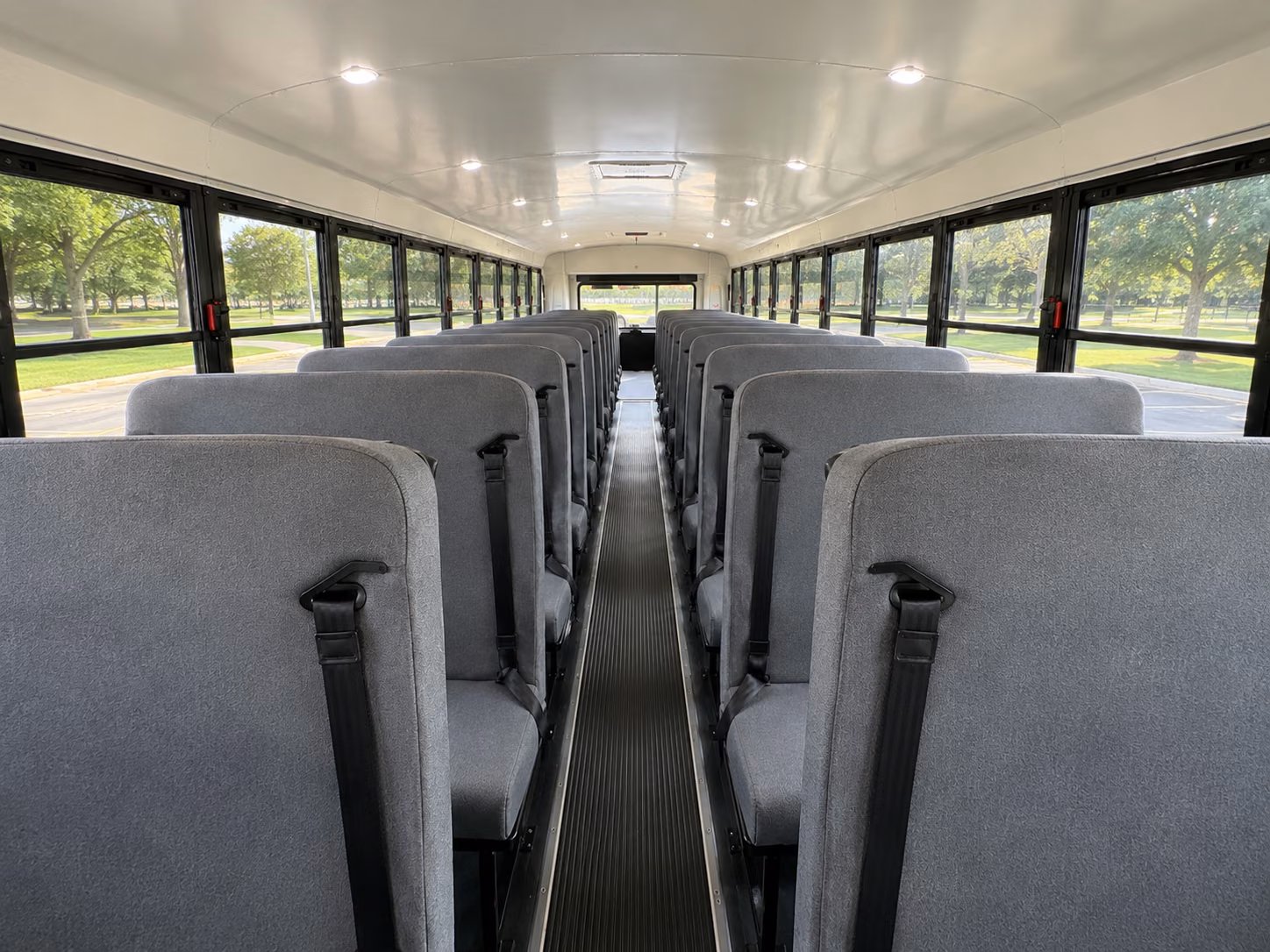 duluth school bus inside