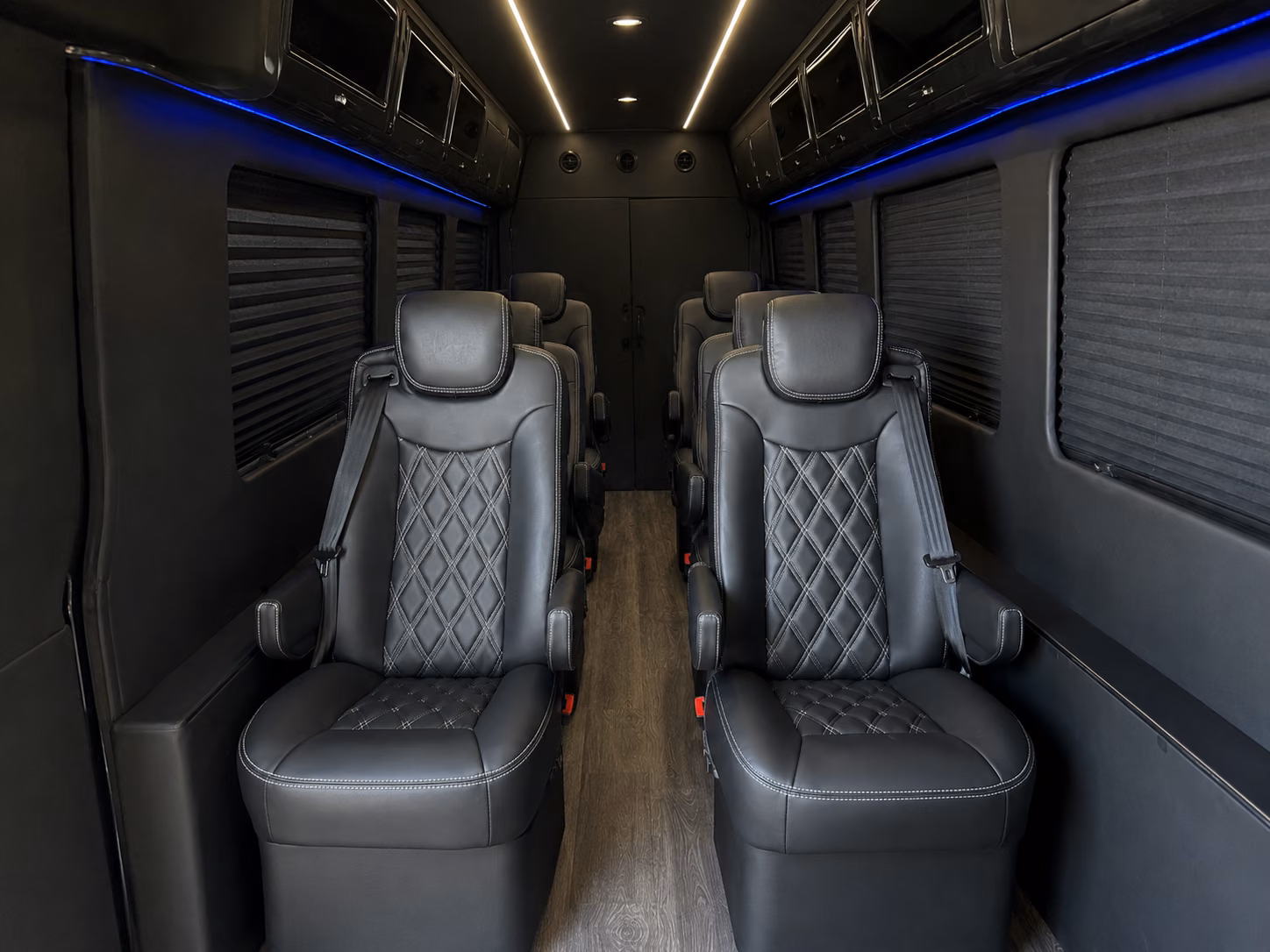 duluth sprinter van with driver interior